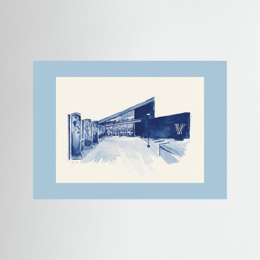 Villanova University, Finneran Pavilion, archival print
