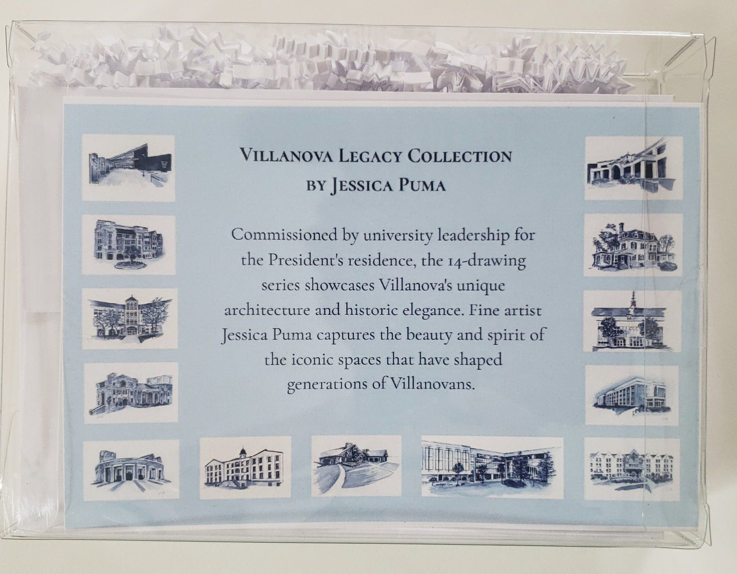 Villanova Legacy Collection Blank greeting cards