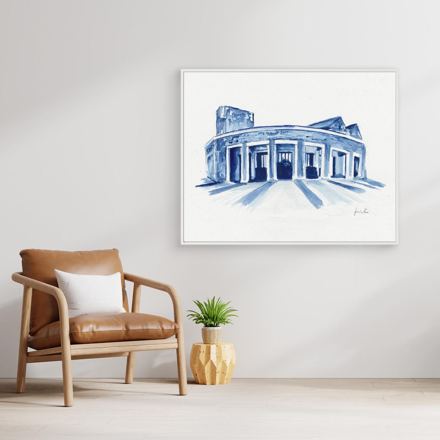 Mullen Performing Arts Center, canvas print - Villanova University wall art