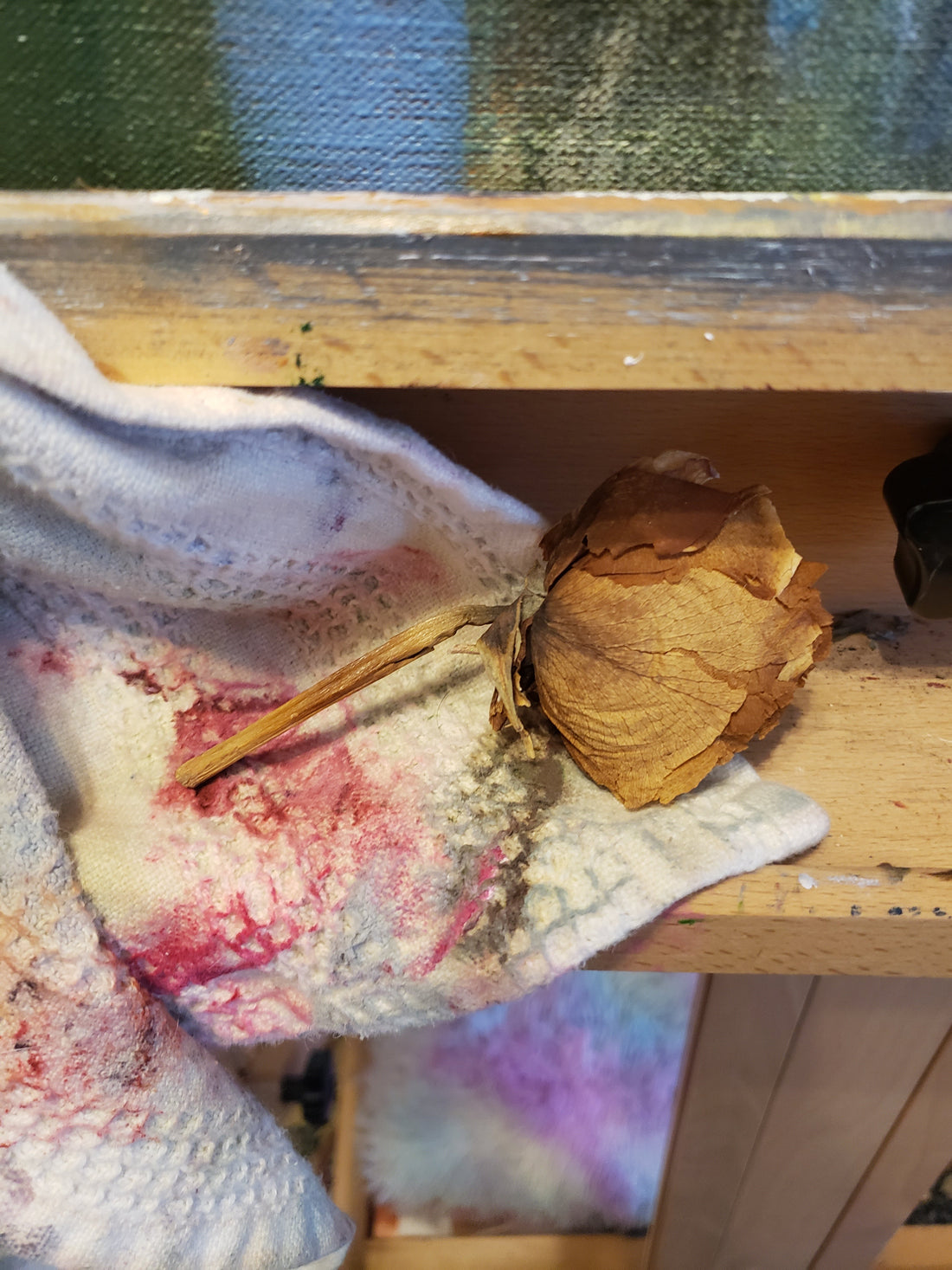 Grief as a companion to painting