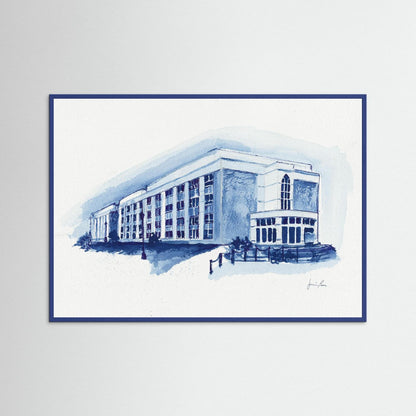 Mendel Science Center,  archival print - Villanova University wall art