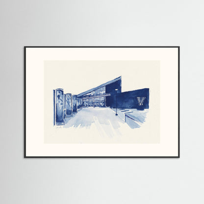 Villanova University, Finneran Pavilion, archival print