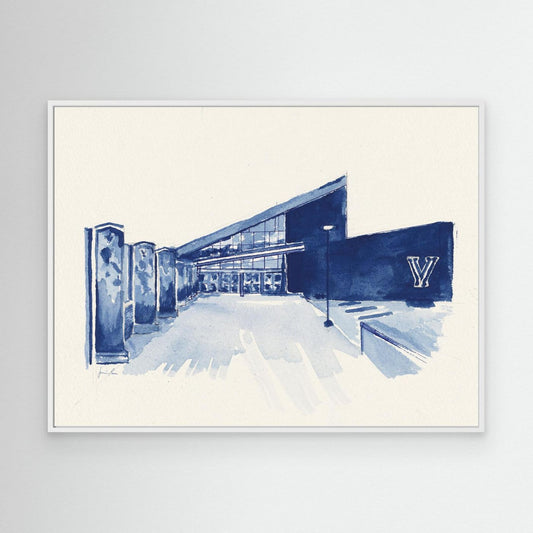 Finneran Pavilion, canvas print - Villanova University wall art