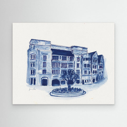 The Commons, canvas print - Villanova University wall art