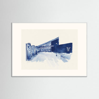 Finneran Pavilion, archival print - Villanova University