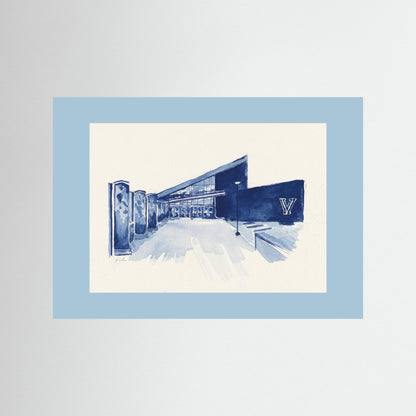 Villanova University, Finneran Pavilion, archival print