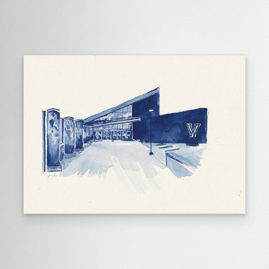 Villanova University, Finneran Pavilion, canvas print
