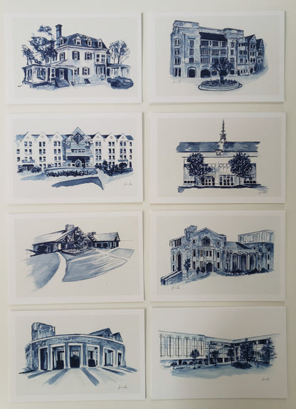 Villanova Legacy Collection Blank greeting cards