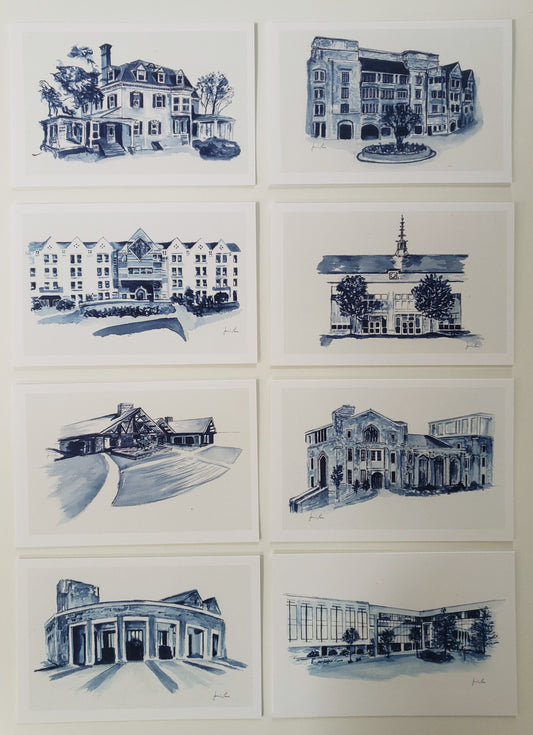 Villanova Legacy Collection Blank greeting cards