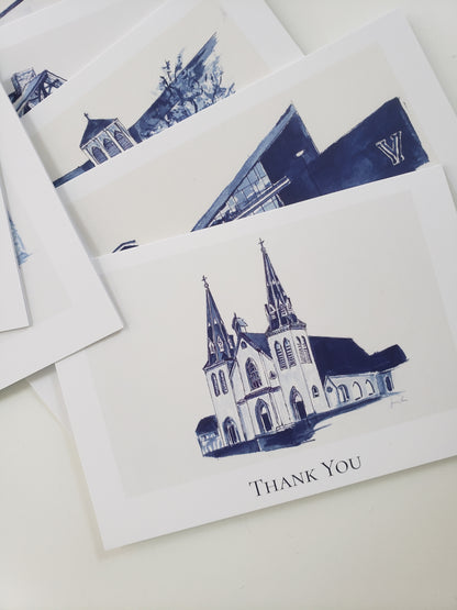 Villanova Legacy Collection Thank You Cards