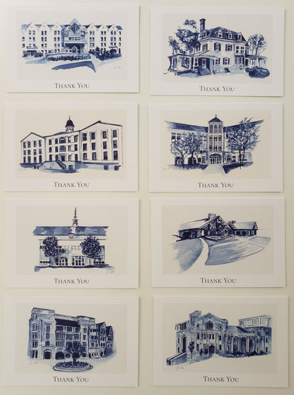 Villanova Legacy Collection Thank You Cards