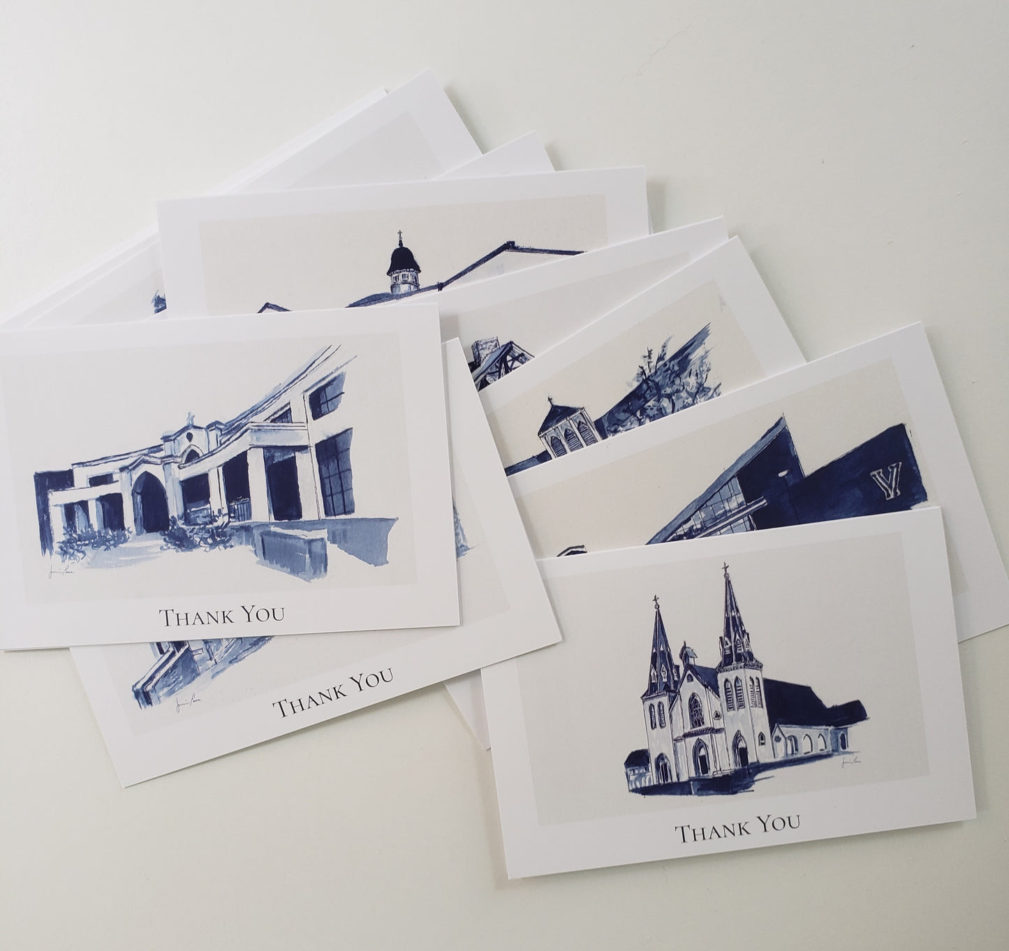 Villanova Legacy Collection Thank You Cards
