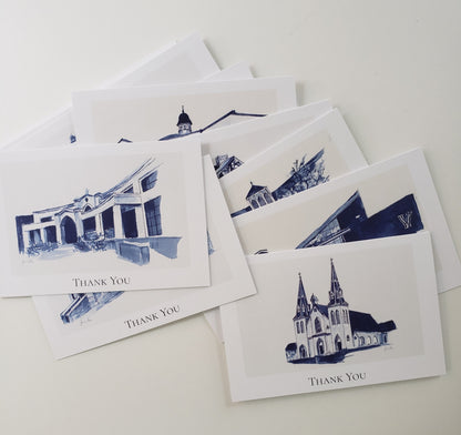 Villanova Legacy Collection Thank You Cards