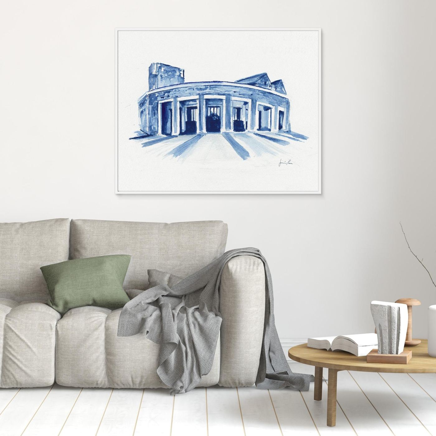 Mullen Performing Arts Center, canvas print - Villanova University wall art