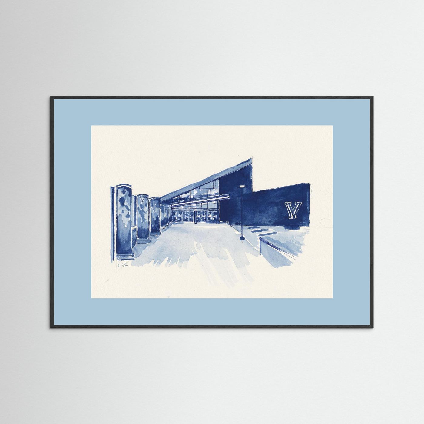 Finneran Pavilion, archival print - Villanova University