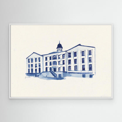 Villanova University, Alumni Hall, canvas print
