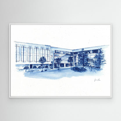 Villanova University, Widger School of Law, canvas print