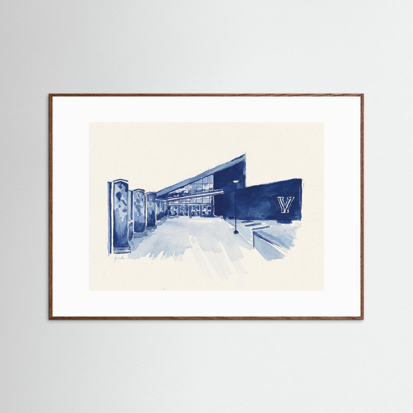 Finneran Pavilion, archival print - Villanova University