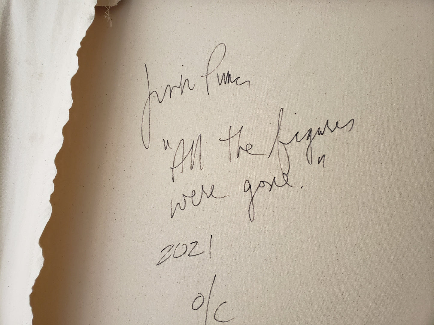 The Figures Were Gone