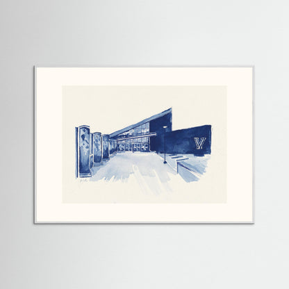 Villanova University, Finneran Pavilion, archival print