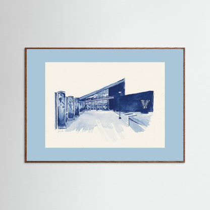 Villanova University, Finneran Pavilion, archival print