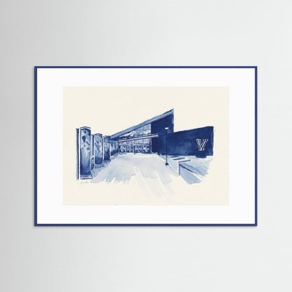 Villanova University, Finneran Pavilion, archival print