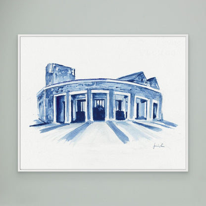 Mullen Performing Arts Center, canvas print - Villanova University wall art