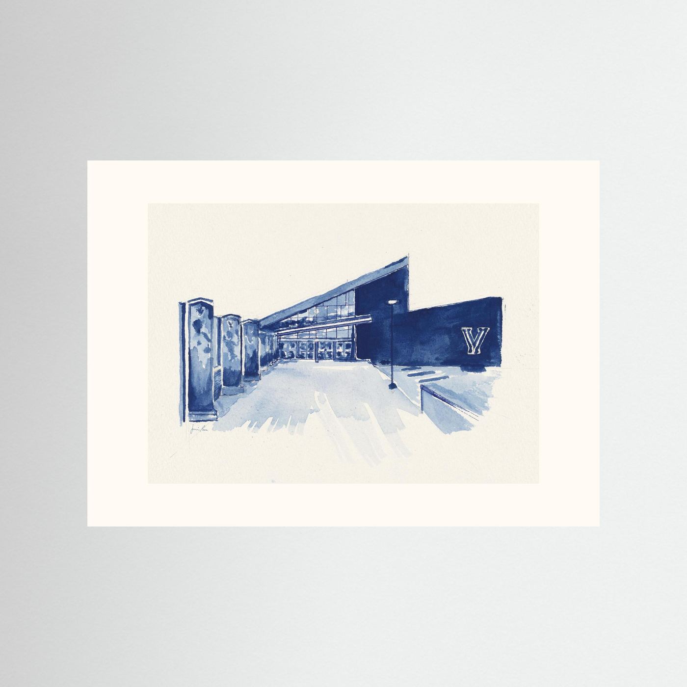 Finneran Pavilion, archival print - Villanova University