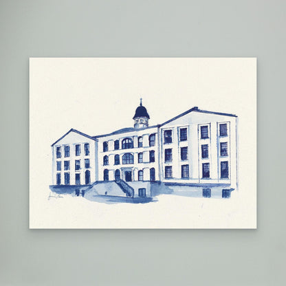  Alumni Hall, canvas print - Villanova University wall art