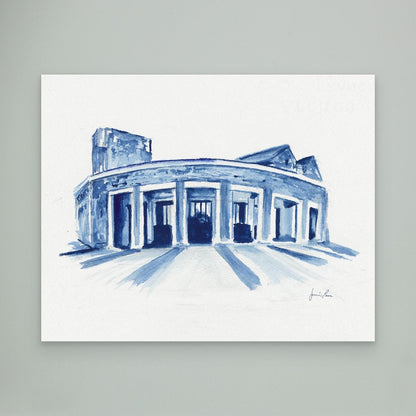 Mullen Performing Arts Center, canvas print - Villanova University wall art