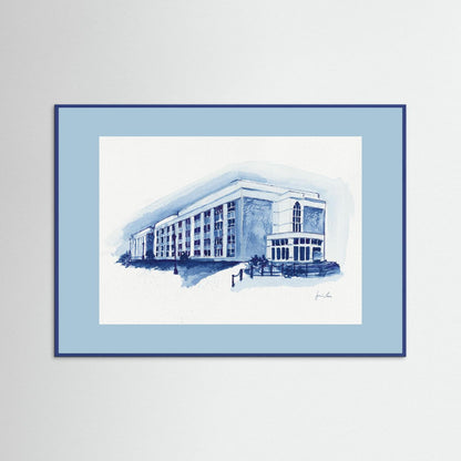 Mendel Science Center,  archival print - Villanova University wall art